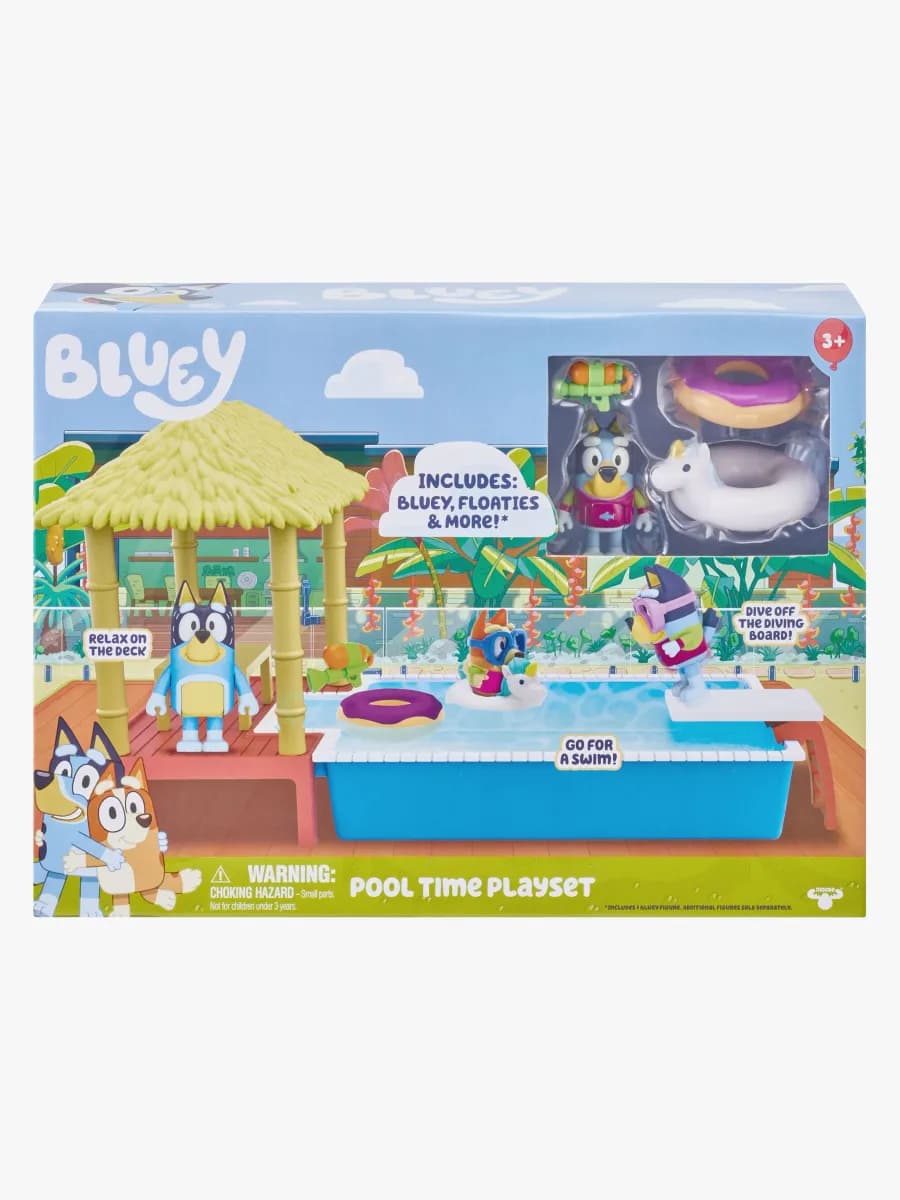 Bluey Lekset Pool med Figur