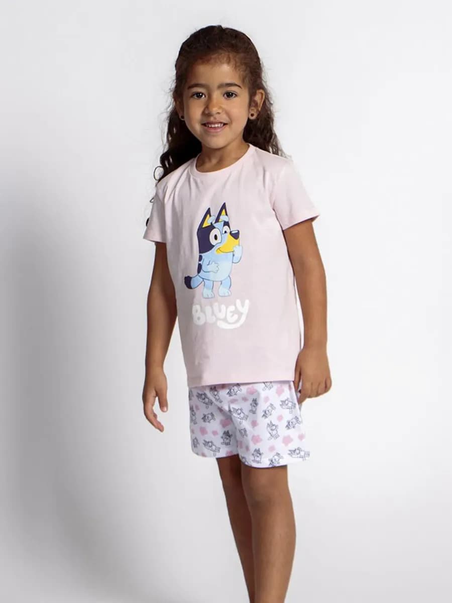 Bluey Pyjamas, Rosa, 98-104
