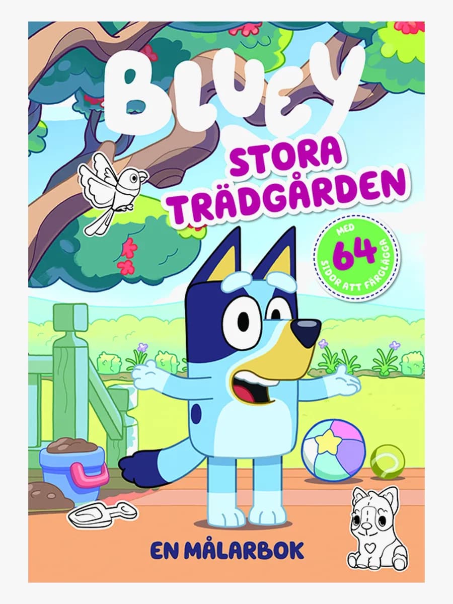 Bluey Stora Trädgården