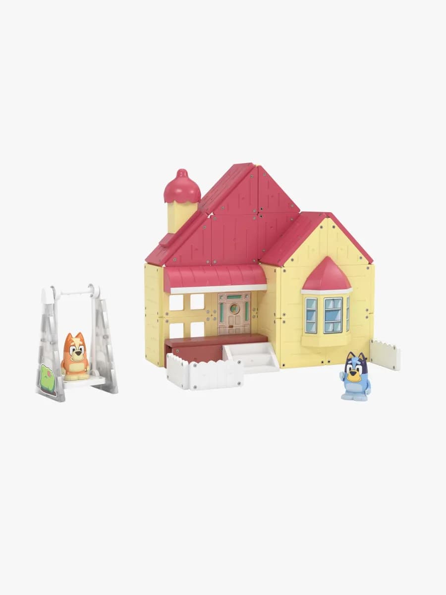 Bluey Tile Town Bluey Heeler House Magnetset 46 Bitar