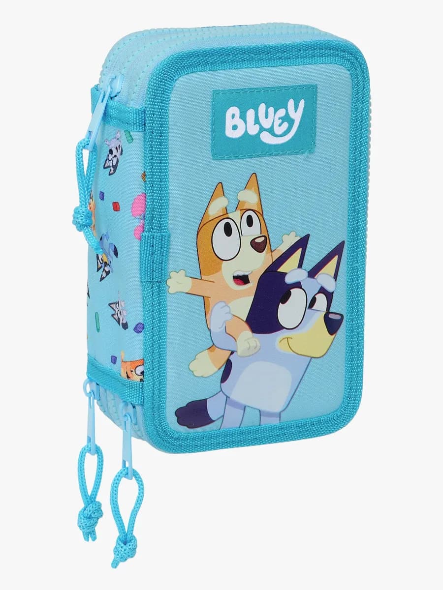 Bluey Trippelpennfodral, Blå