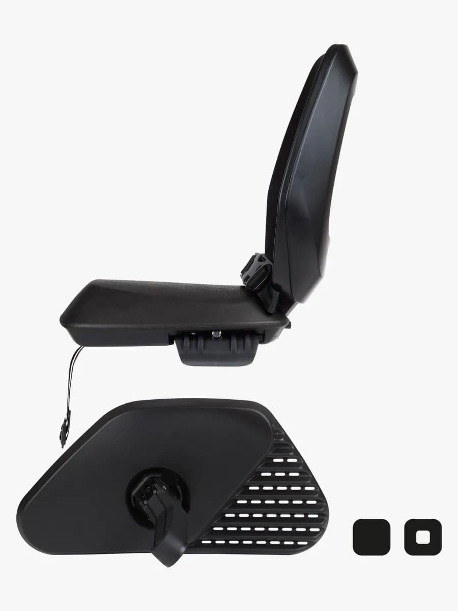 BoBike ONE Junior Rack Mount Cykelsits, Black