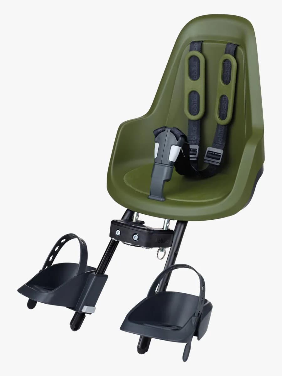 BoBike ONE Mini Front Mount Cykelsits, Olive Green