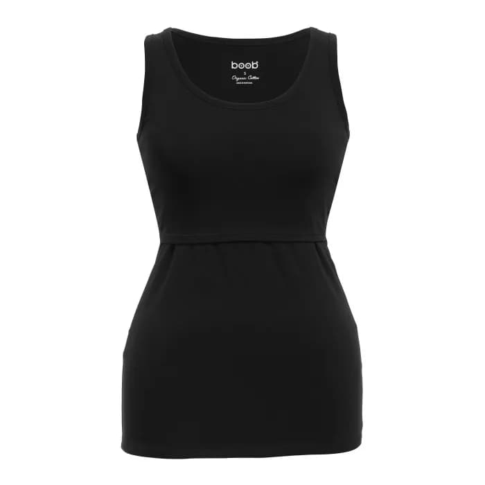 BOOB Classic Tank Top Strl XS (Svart)