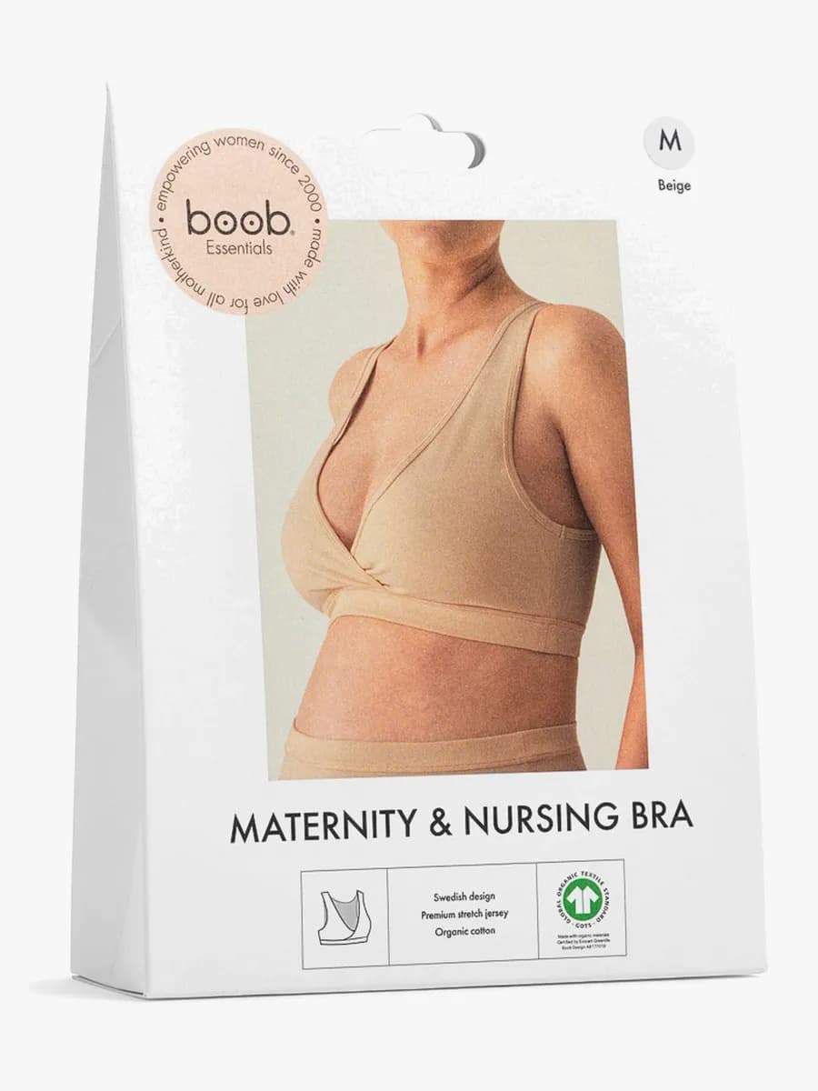 Boob Essentials Amnings-BH, Beige, M