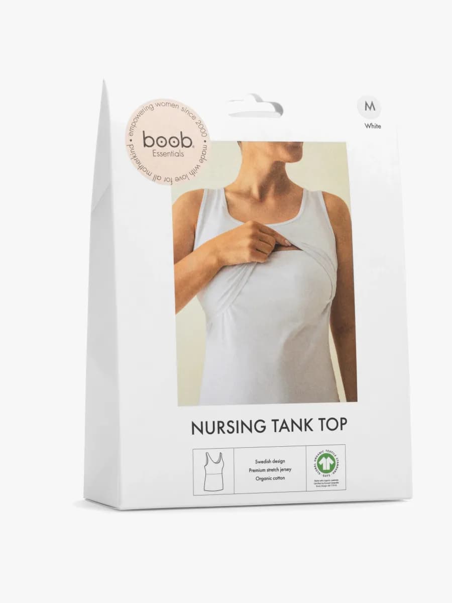 Boob Essentials Amningslinne, Vit, M