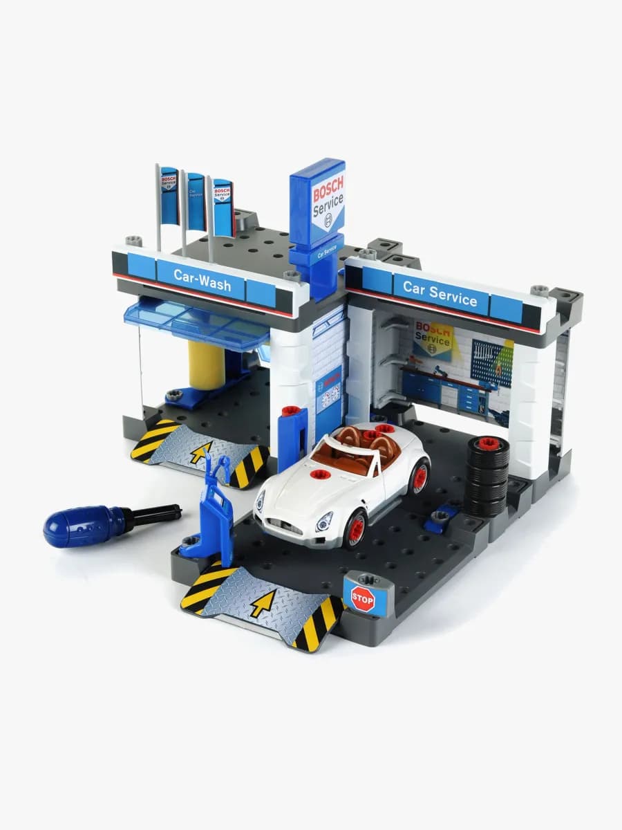 Bosch Bilverkstad Med Biltvätt