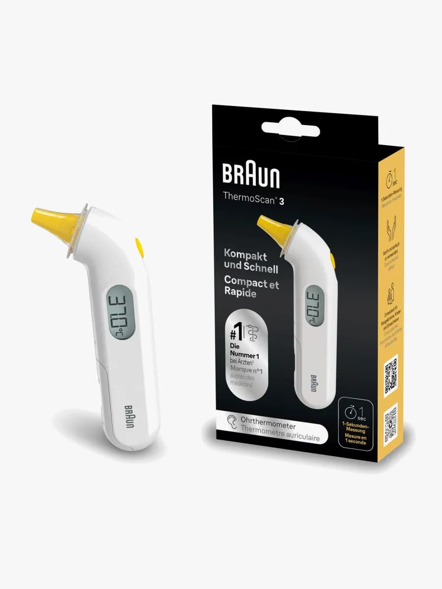 Braun Termometer Termoscan 3 - Bäst i test