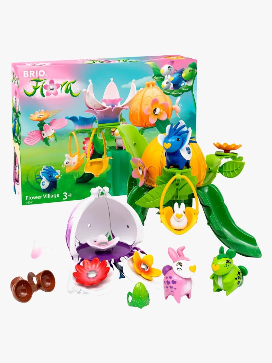 BRIO Flora 36240 Lekset Blomsterby