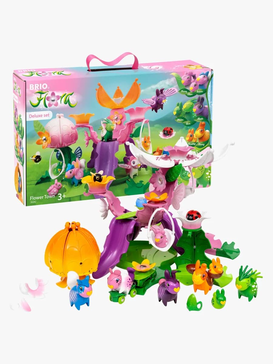 BRIO Flora 36242 Lekset Blomsterstad