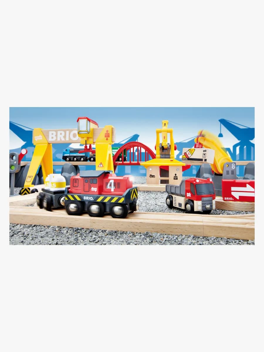 BRIO World 33097 Frakt- och Järnvägsset Deluxe