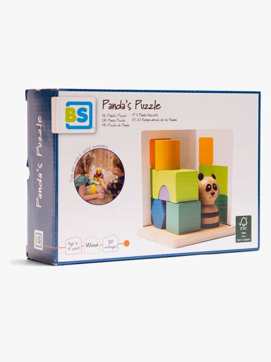 BS Toys Panda's Puzzle Spel
