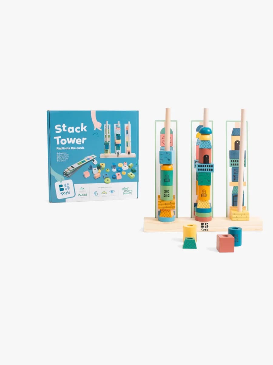 BS Toys Stack Tower Barnspel