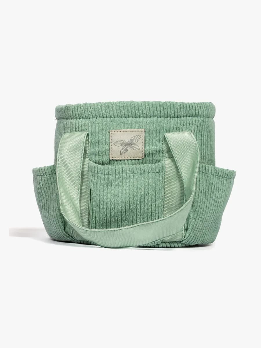 byASTRUP Ryktväska Corduroy, Grön