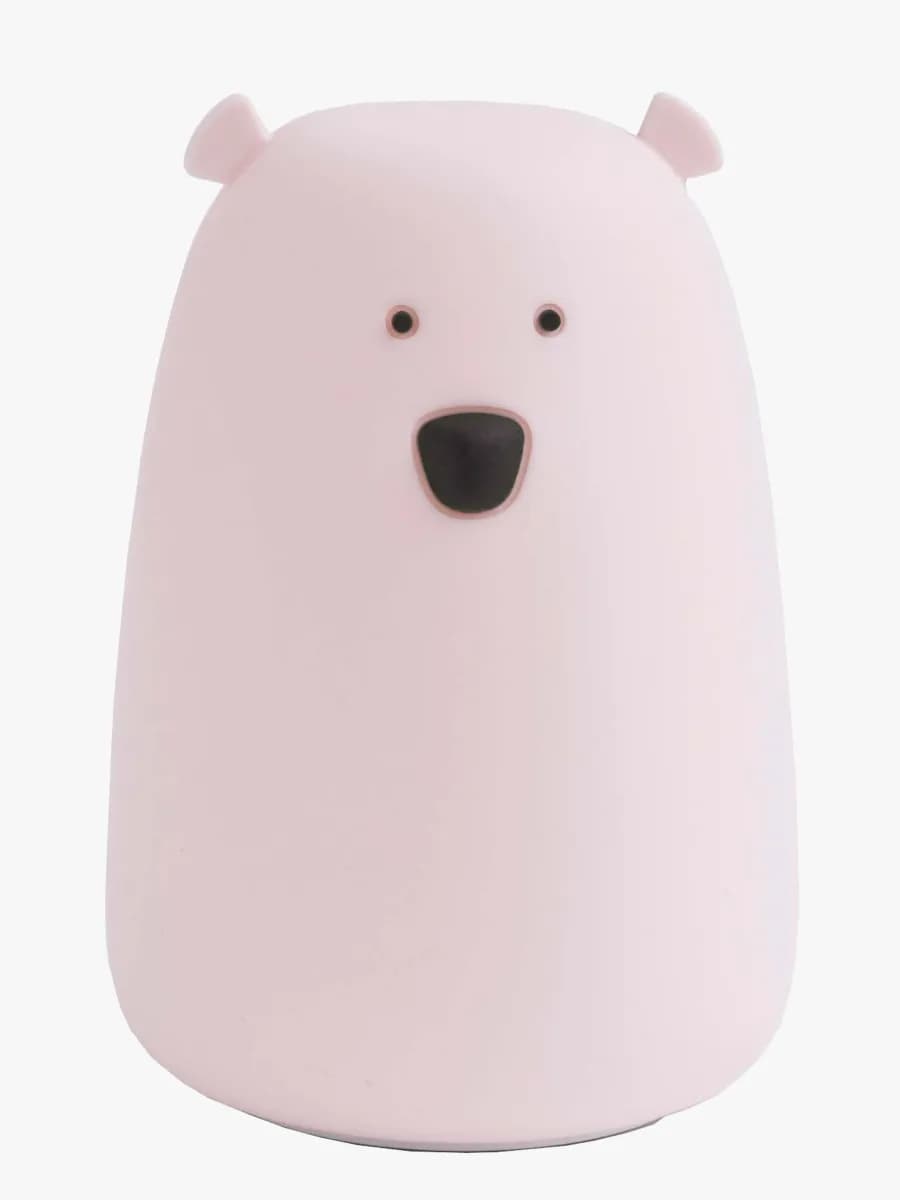 ByMoxo Lampa Liten Björn, Rosa, Barnrum