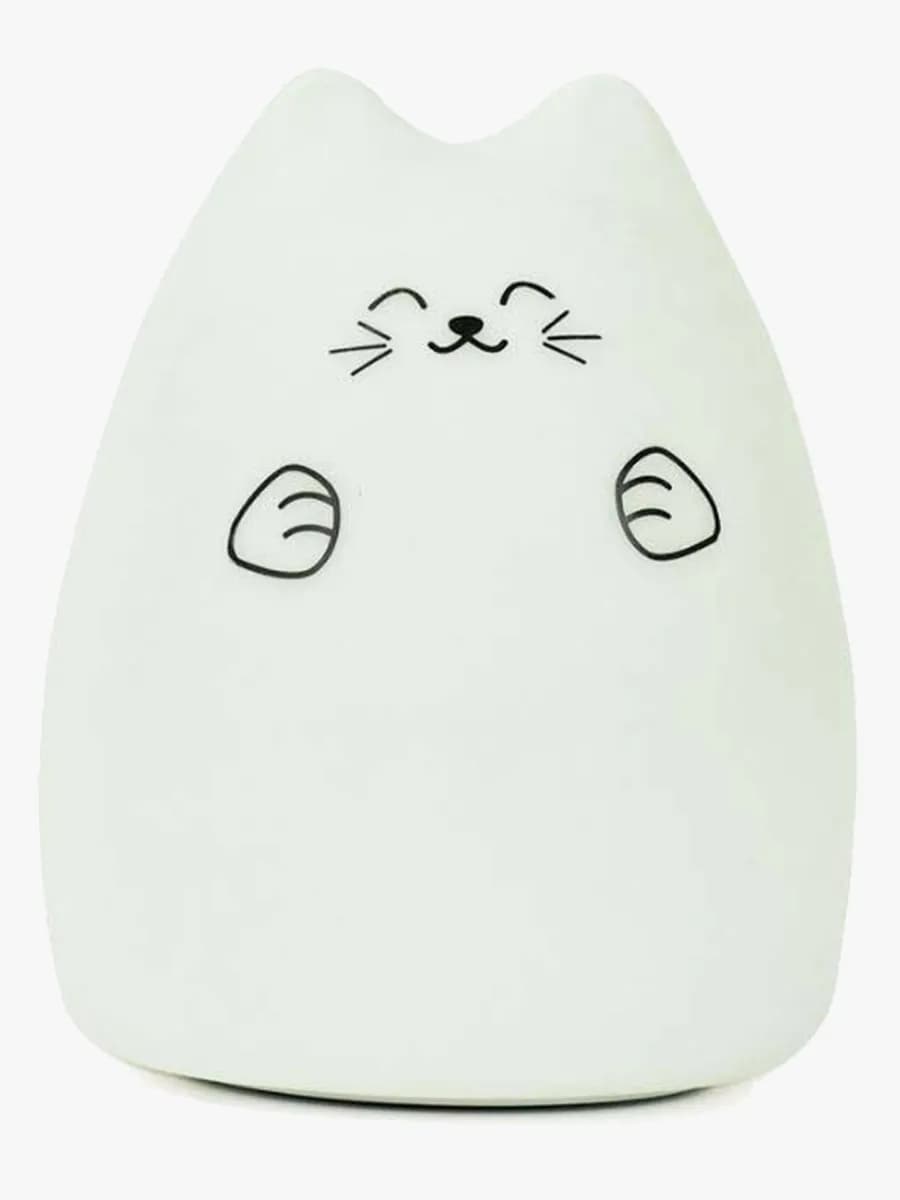 ByMoxo Lampa Stor katt, Vit, Barnrum