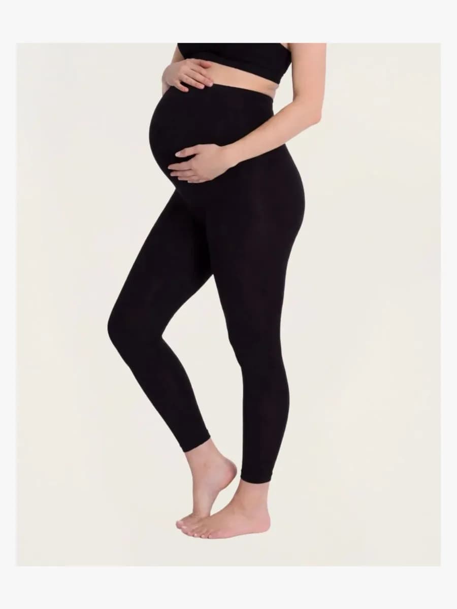 Cache Coeur CURVE SEAMLESS Gravidleggings, Black, XL-XXL