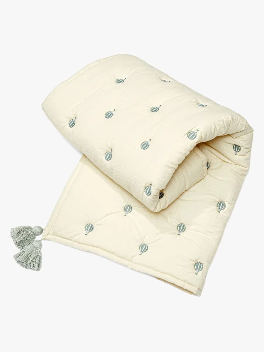Cam Cam Copenhagen Kids Broderad Filt, Balloon