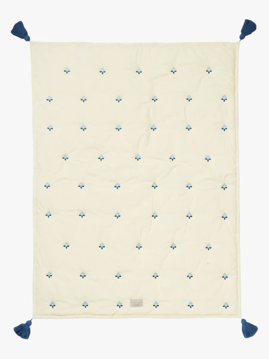 Cam Cam Copenhagen Kids Broderad Filt, Capri