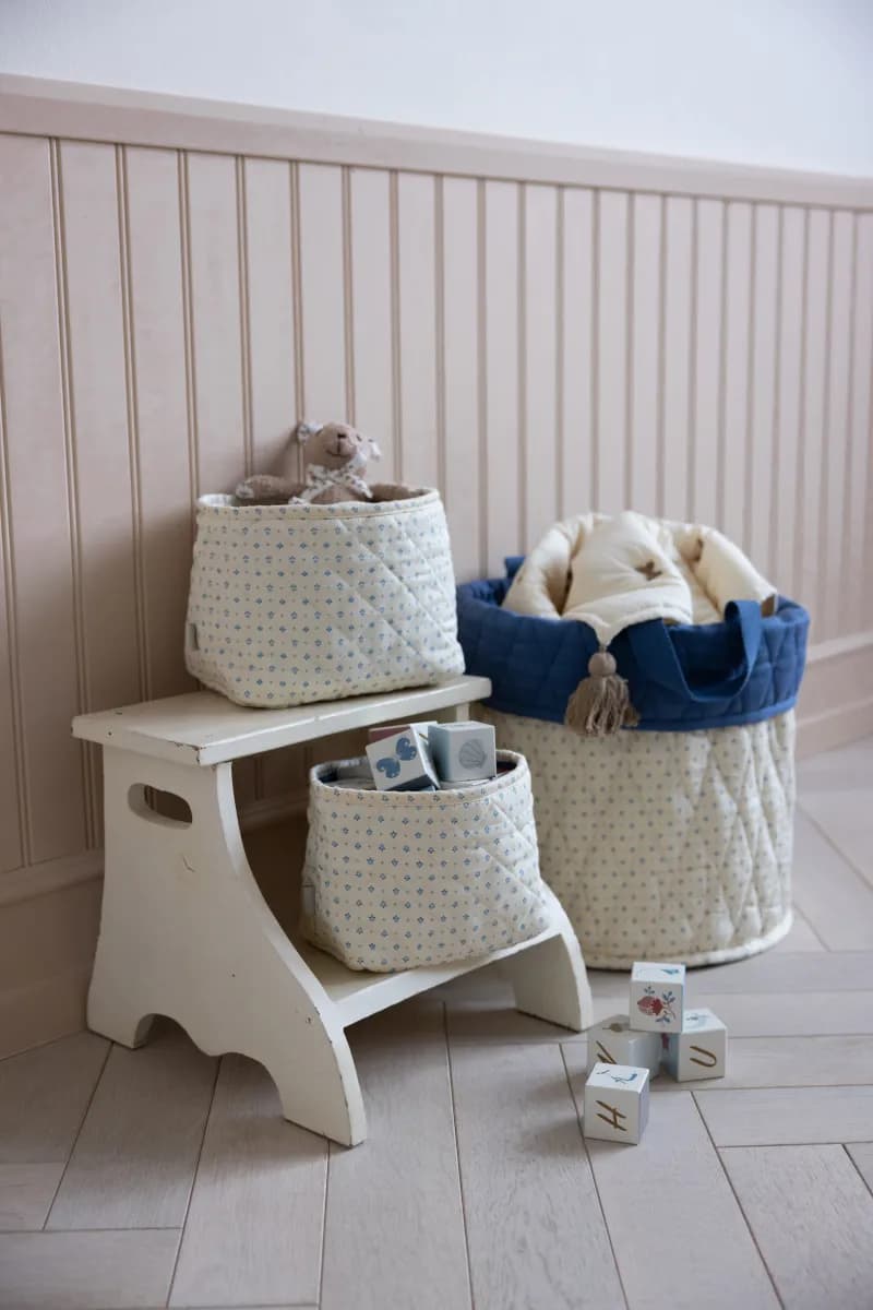 Cam Cam Copenhagen Quilted Förvaringskorgar 2-Pack, Capri, Förvaring Barnrum