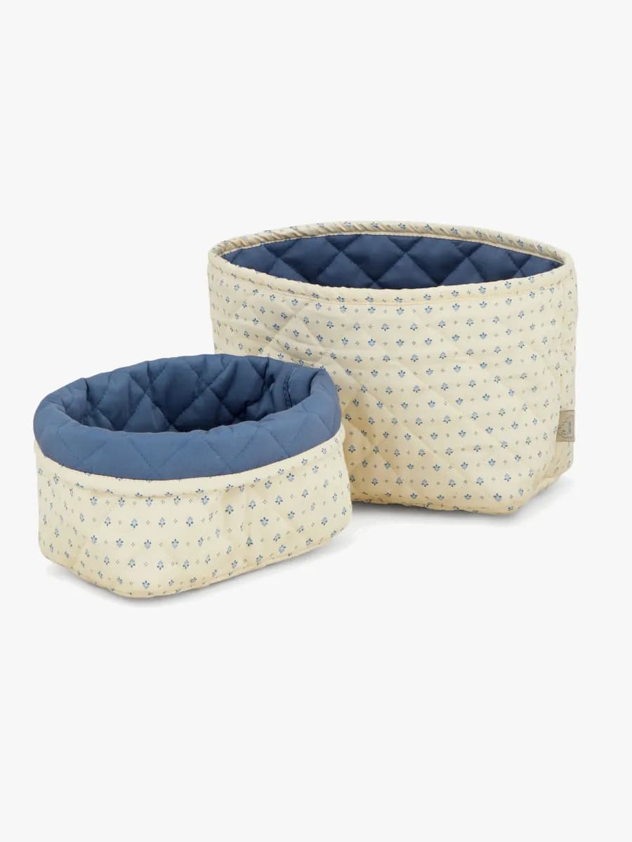 Cam Cam Copenhagen Quilted Förvaringskorgar 2-Pack, Capri, Förvaring Barnrum