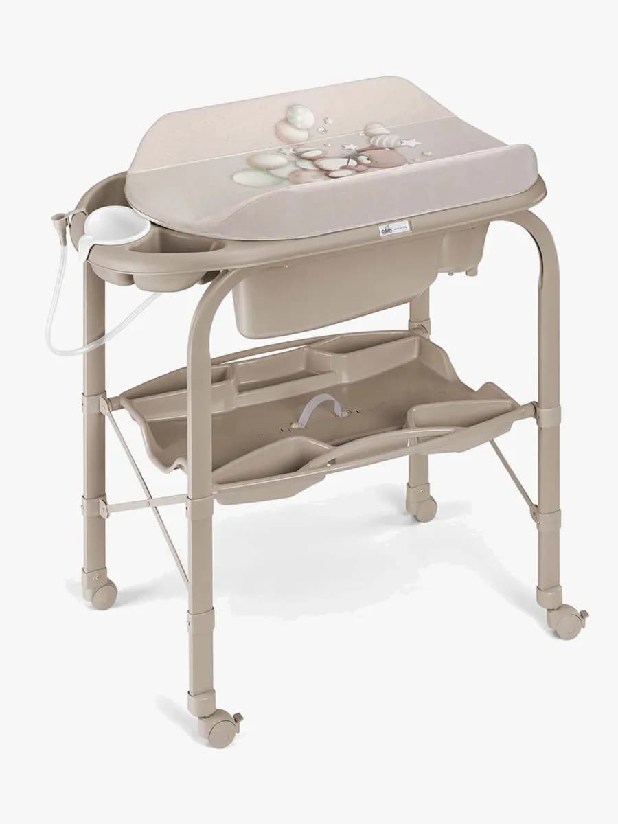 Cam Cambio Skötbord med Badbalja, Beige