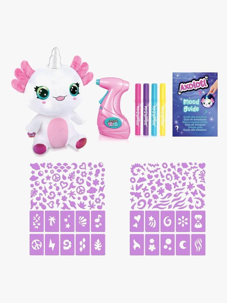 Canal Toys Airbrush Plush Gosedjur Axolotl