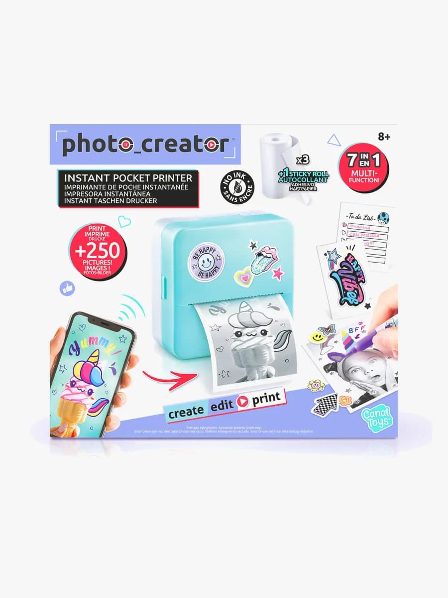 Canal Toys Photo Creator 7-i-1 Instant Pocket Skrivare