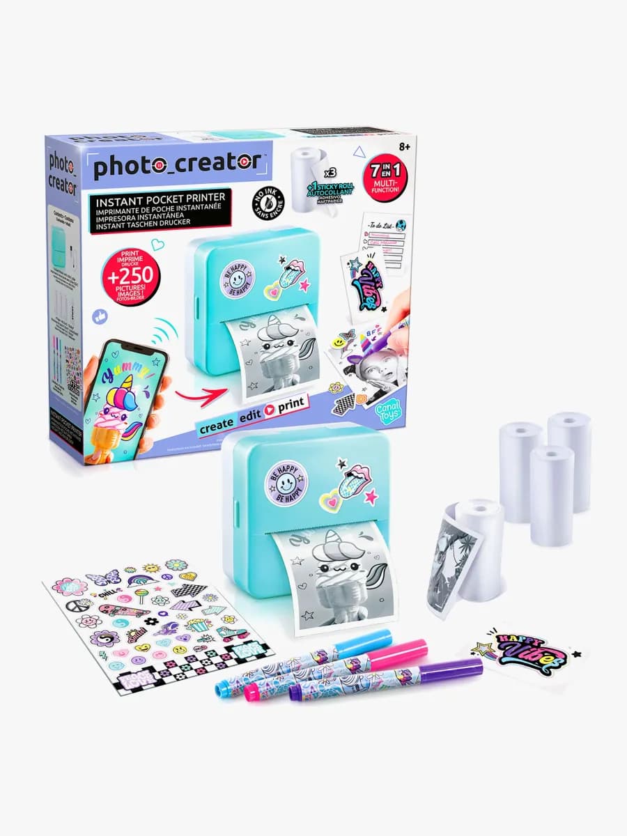 Canal Toys Photo Creator 7-i-1 Instant Pocket Skrivare