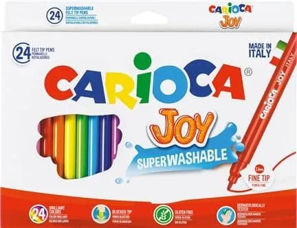 Carioca Joy Fiberpennor 24 st