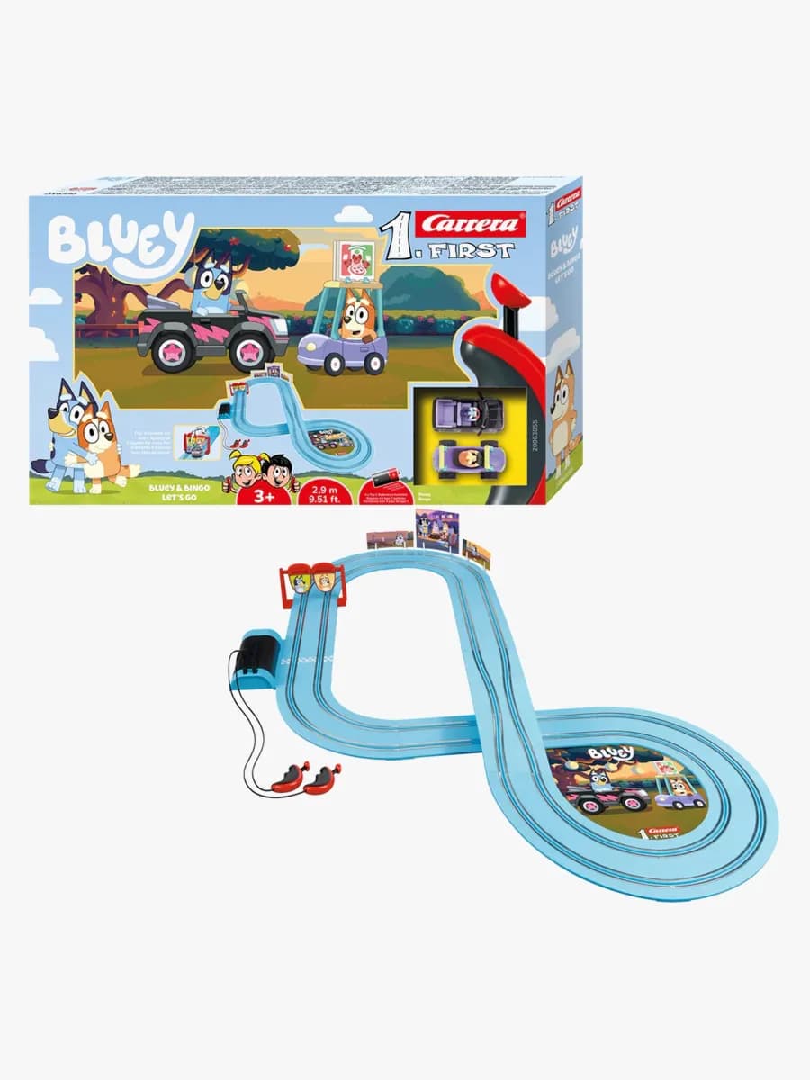 Carrera Bluey Bilbana Racing Bluey &  Bingo 2,9m