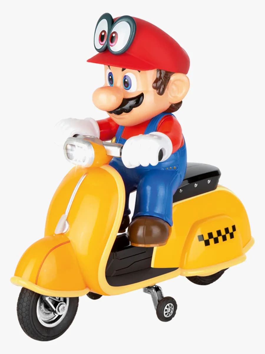 Carrera Super Mario Odyssey Scooter Mario Bil och Kontroll Radiostyrd Bil