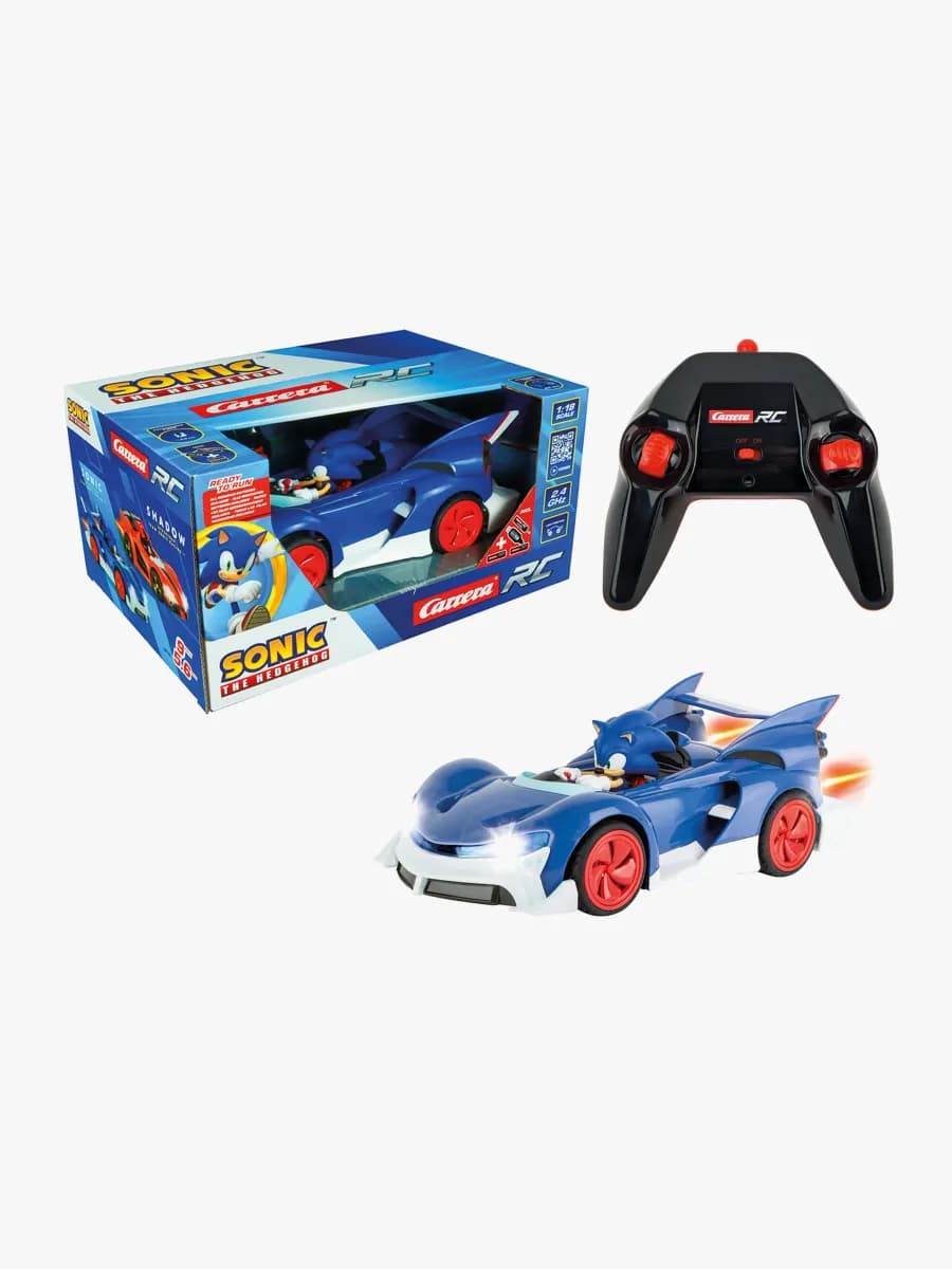Carrera Team Sonic Racing Radiostyrd Bil 1:18