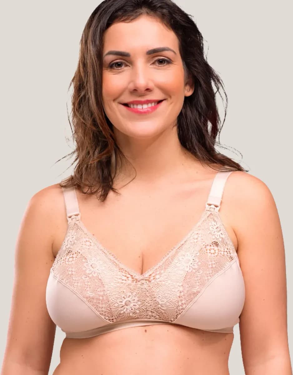 Carriwell Soft as Silk Amnings-BH, Rose Beige