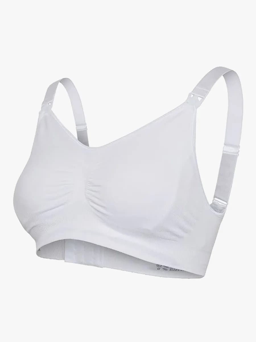 Carriwell Vadderad Gravid- och Amnings-BH, Vit M