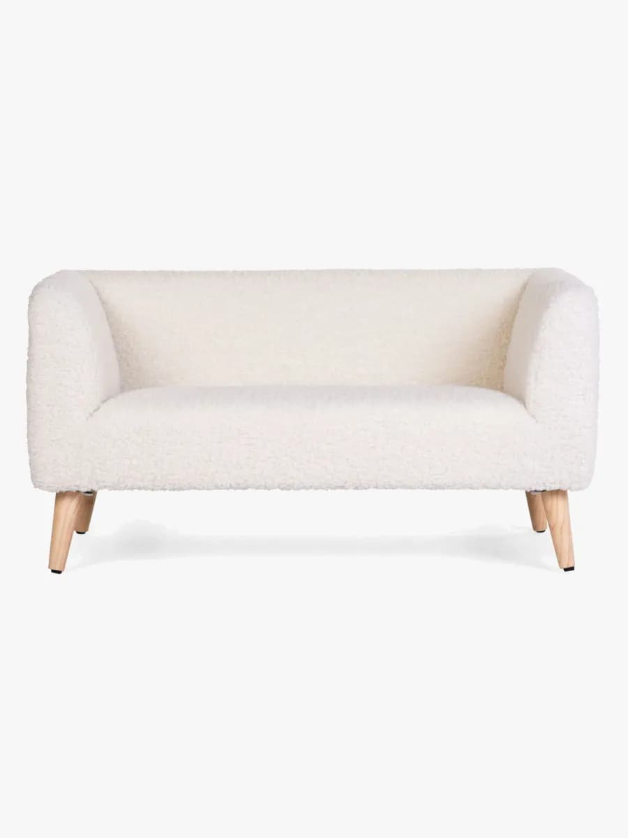 Childhome Kids Teddy Soffa, Naturvit