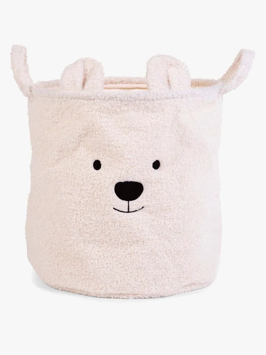 Childhome Teddykorg Stor, Off White