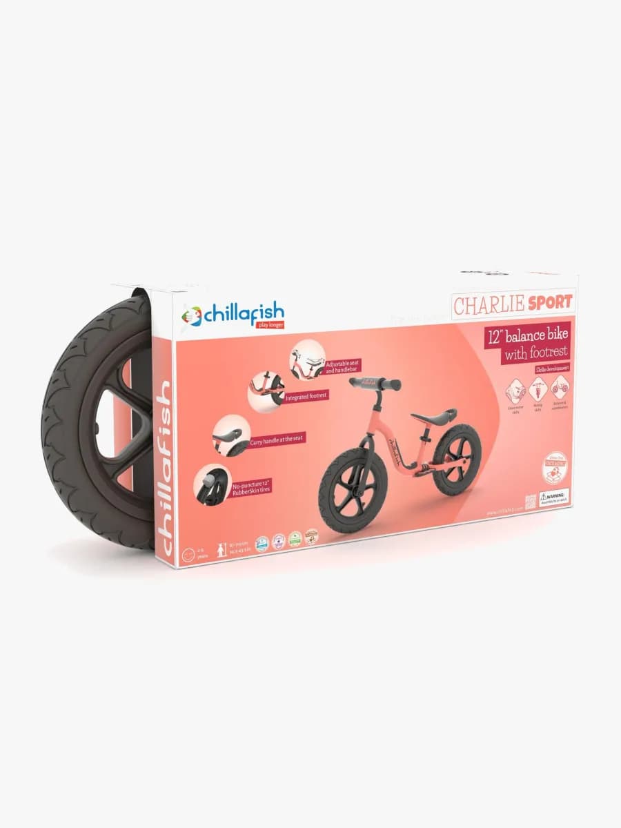 Chillafish Charlie Sport Springcykel, Flamingo