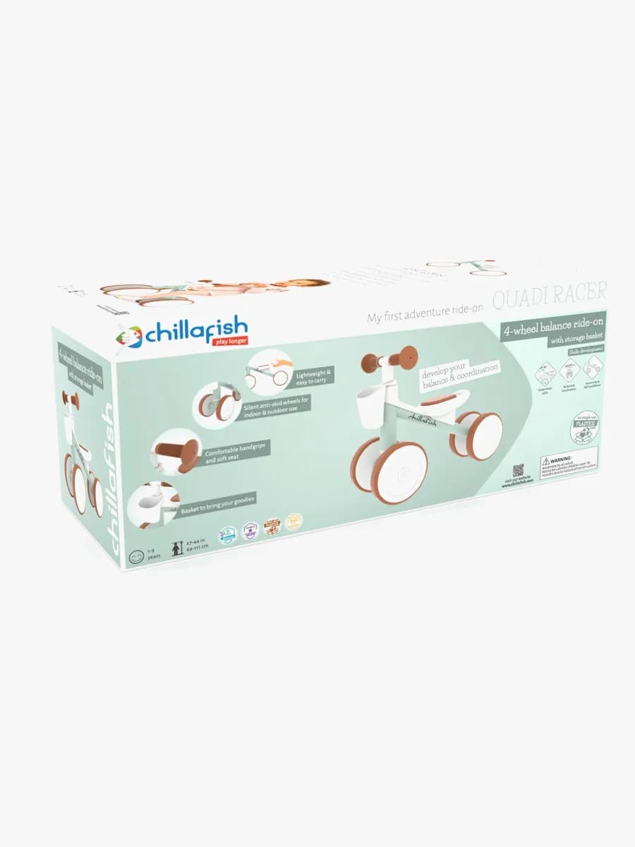 Chillafish Quadi Racer Gåbil, Breeze Green