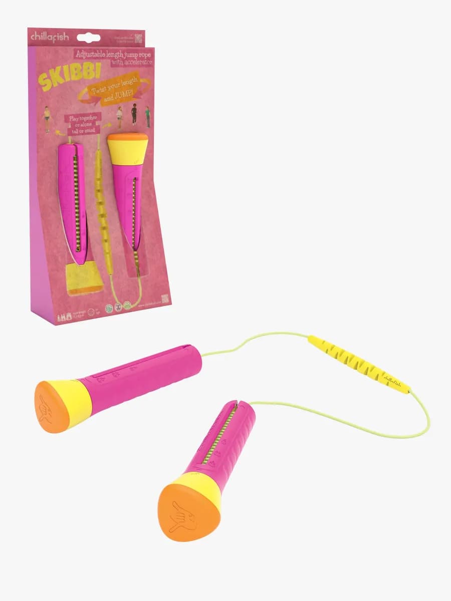 Chillafish Skibbi Justerbart Hopprep, Fuchsia