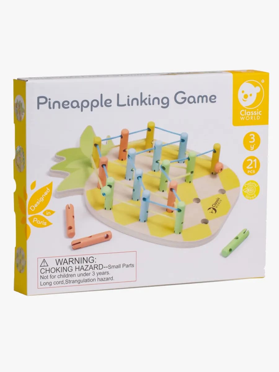 Classic World Aktivitetsleksak Ananas