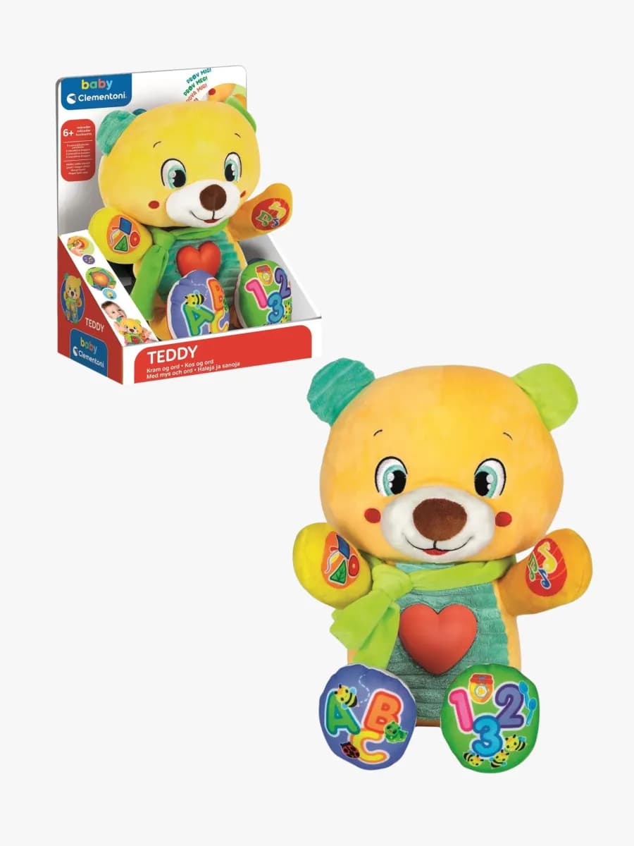 Clementoni Baby Interaktivt Gosedjur Teddy