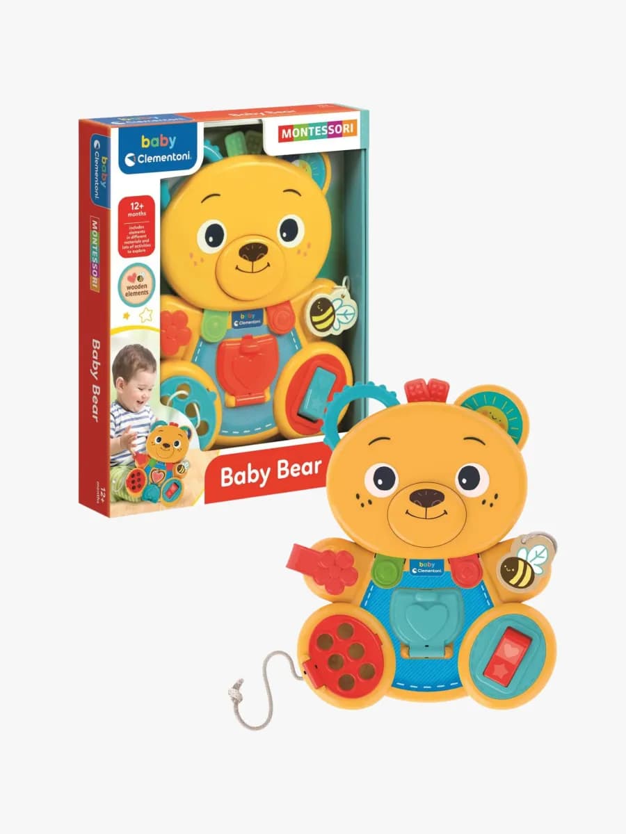 Clementoni Baby Montessori Aktivitetsleksak Björn