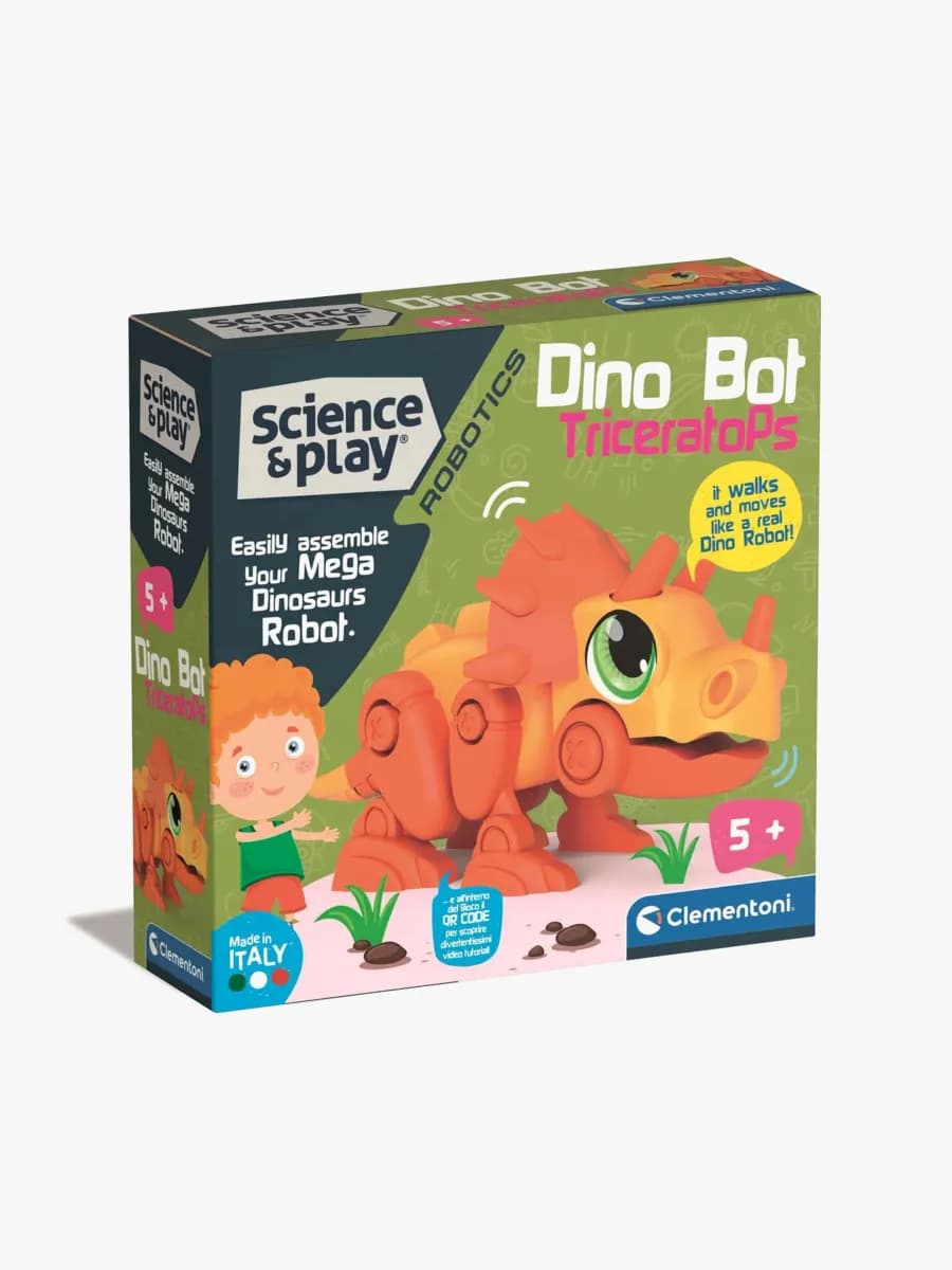 Clementoni Science &  Lekset DIY Dino Bot Triceratops