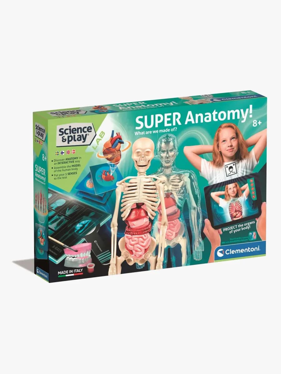 Clementoni Science &  Play Vetenskapskit Anatomi