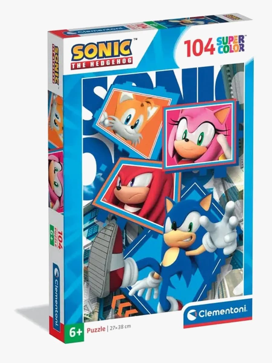 Clementoni Sonic Pussel 104 Bitar