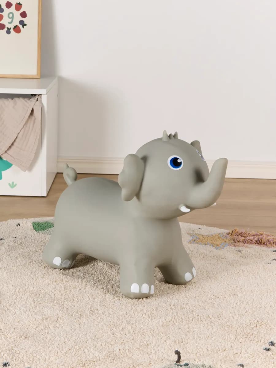 Cloudberry Castle Hoppdjur Elefant, Grå