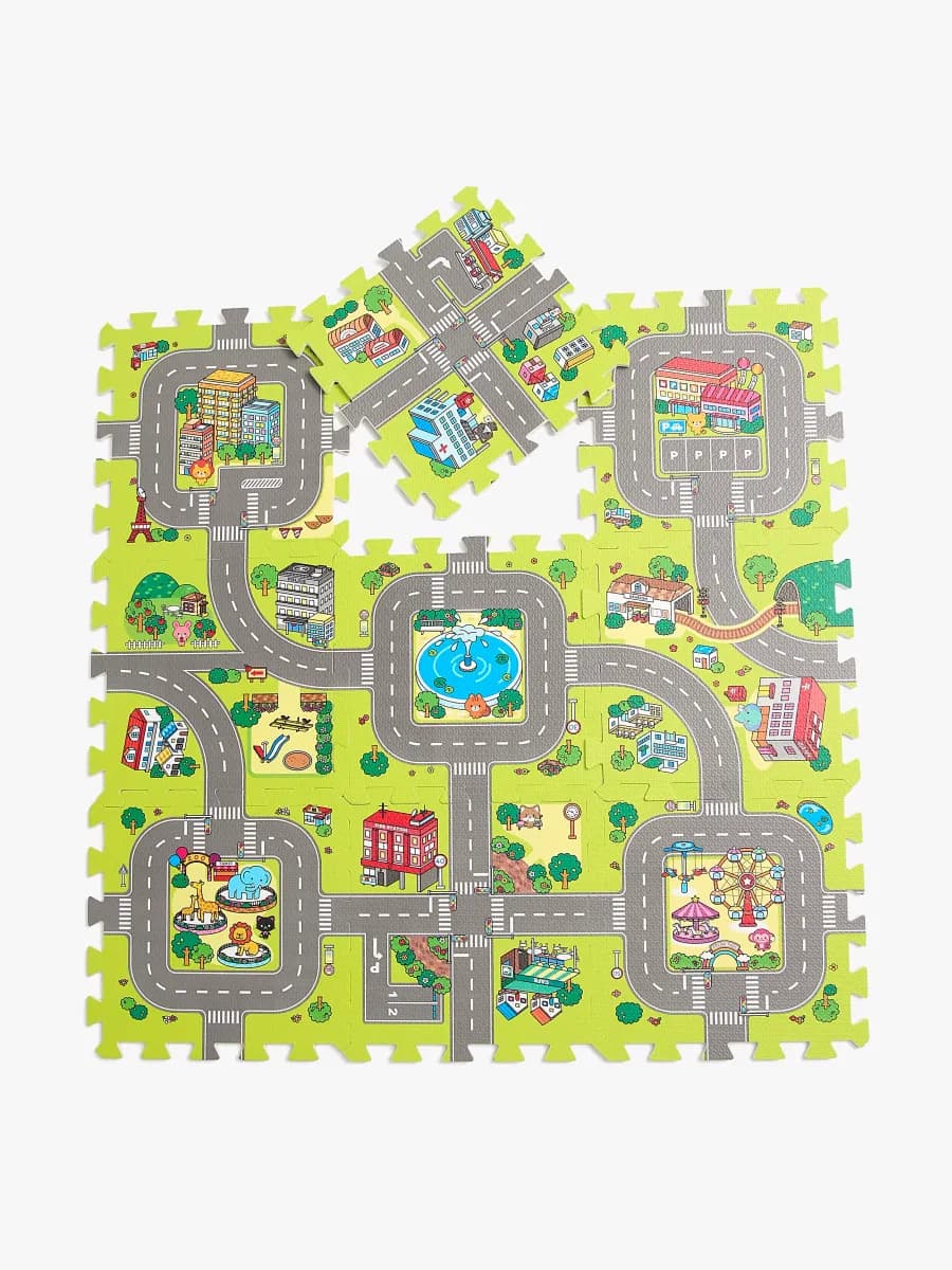 Cloudberry Castle Lekmatta Pussel 9 Delar