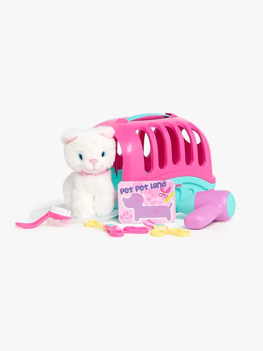 Cloudberry Castle Pet Care &  Kitten Lekset 7 Delar