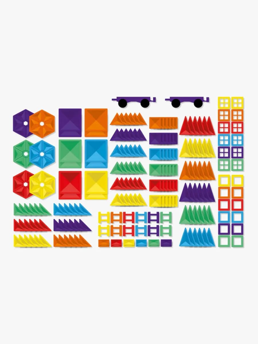 Connetix Magnetiska Byggklossar Rainbow Mega Pack 212 Delar